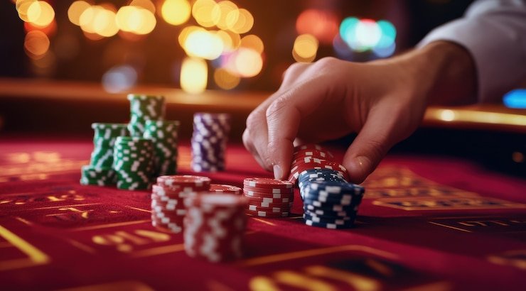 Antarmuka permainan Togel 4D di platform gembira 77, menampilkan pilihan angka empat digit dan opsi taruhan